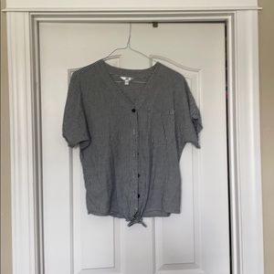 time and tru button down shirt